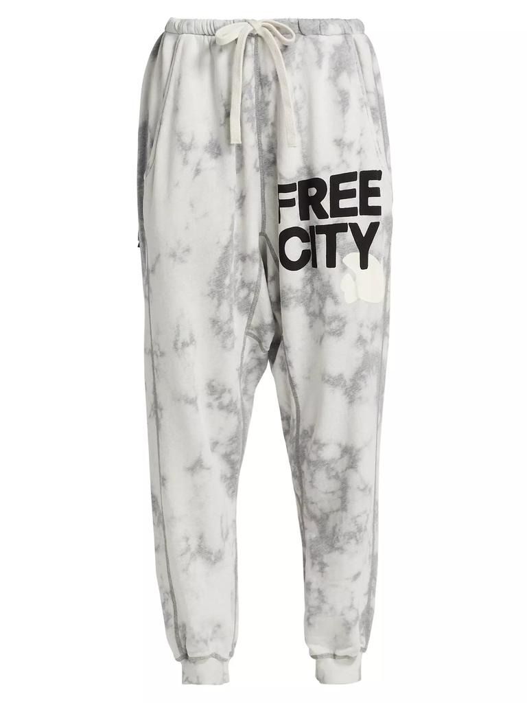 Freecity Superbleachout Logo Sweatpants