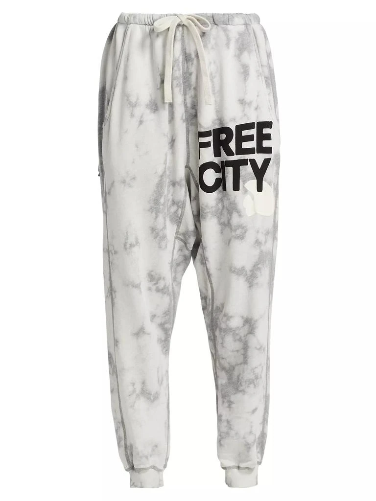 FREECITY Superbleachout Logo Sweatpants 1