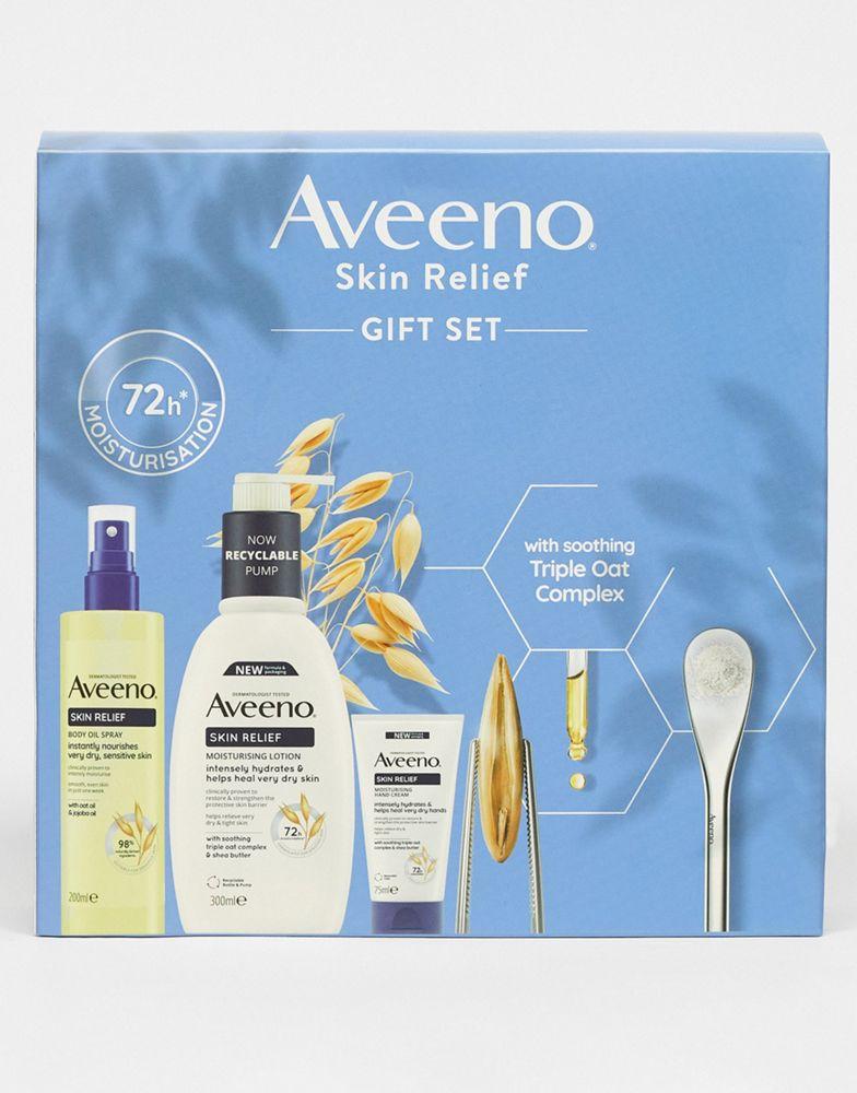 Aveeno Aveeno Skin Relief Range Gift Set ft. Body Oil Spray - 11% saving