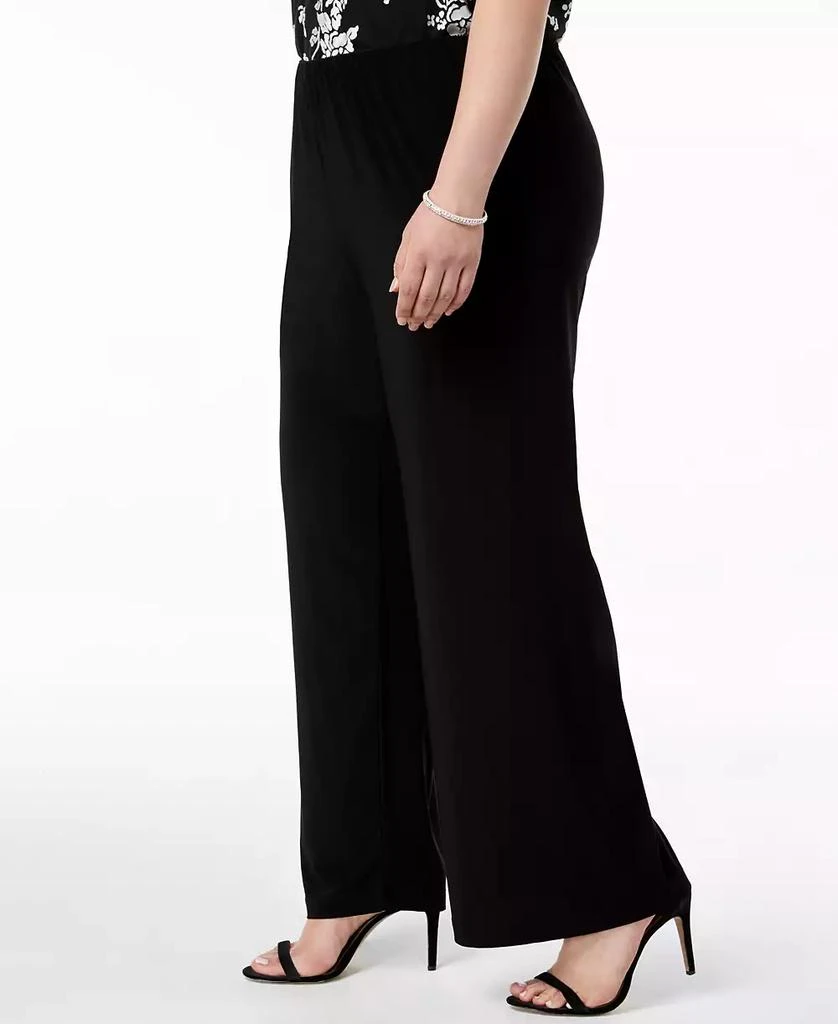 Alex Evenings Plus Size Wide-Leg Pants 3