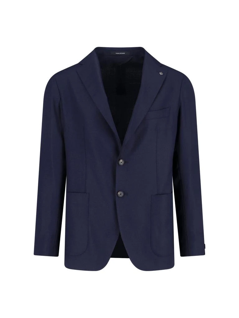 TAGLIATORE Single-Breasted Blazer – Blue