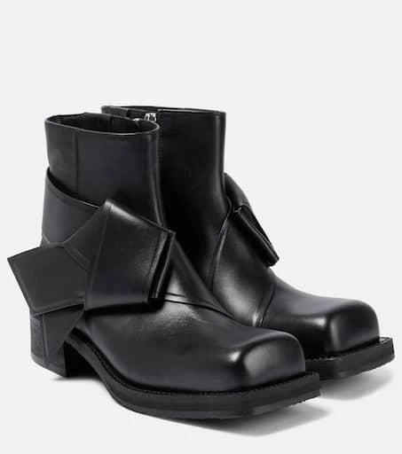 Acne Studios Musubi leather ankle boots 1