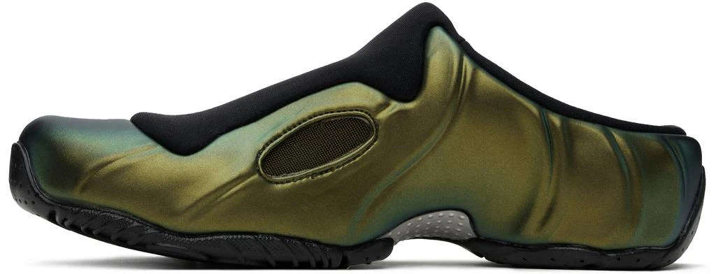 NIKE Black & Gold Clogposite Slip-on Loafers 3