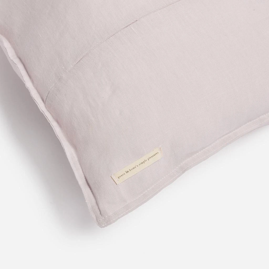 ïn home ïn home Linen Cushion - Lilac - 50x50cm 3