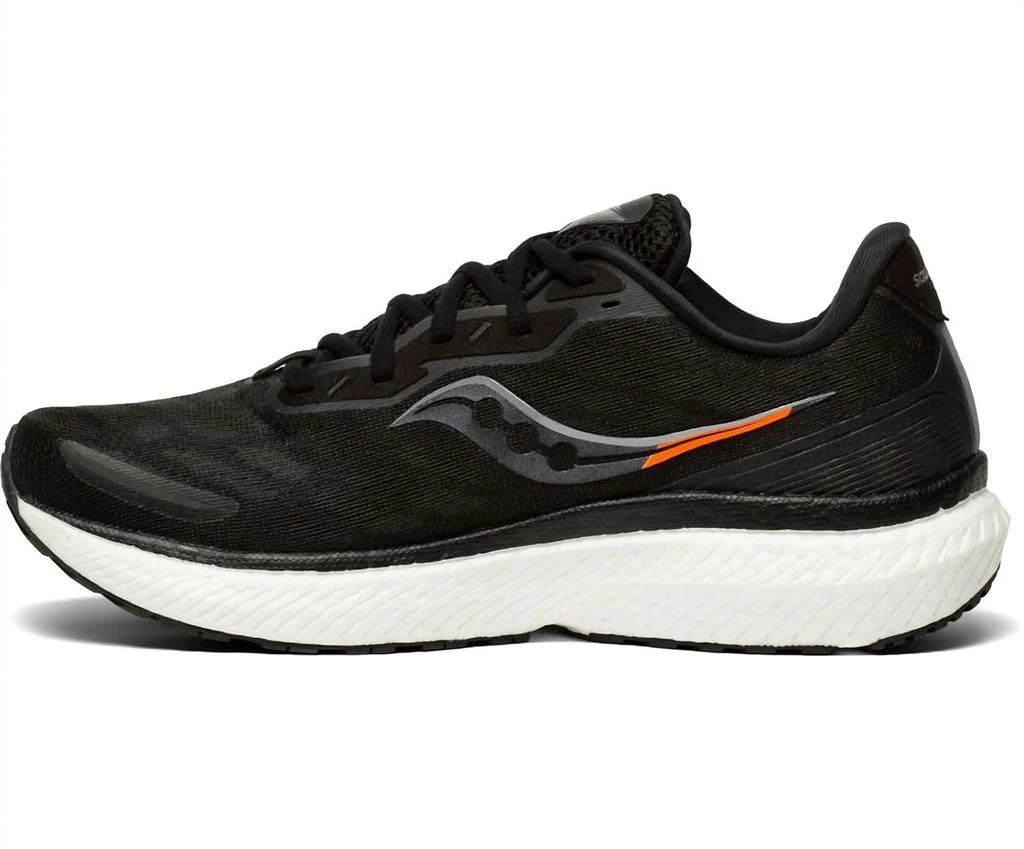 Saucony Men's Triumph 19 In Black/white 2