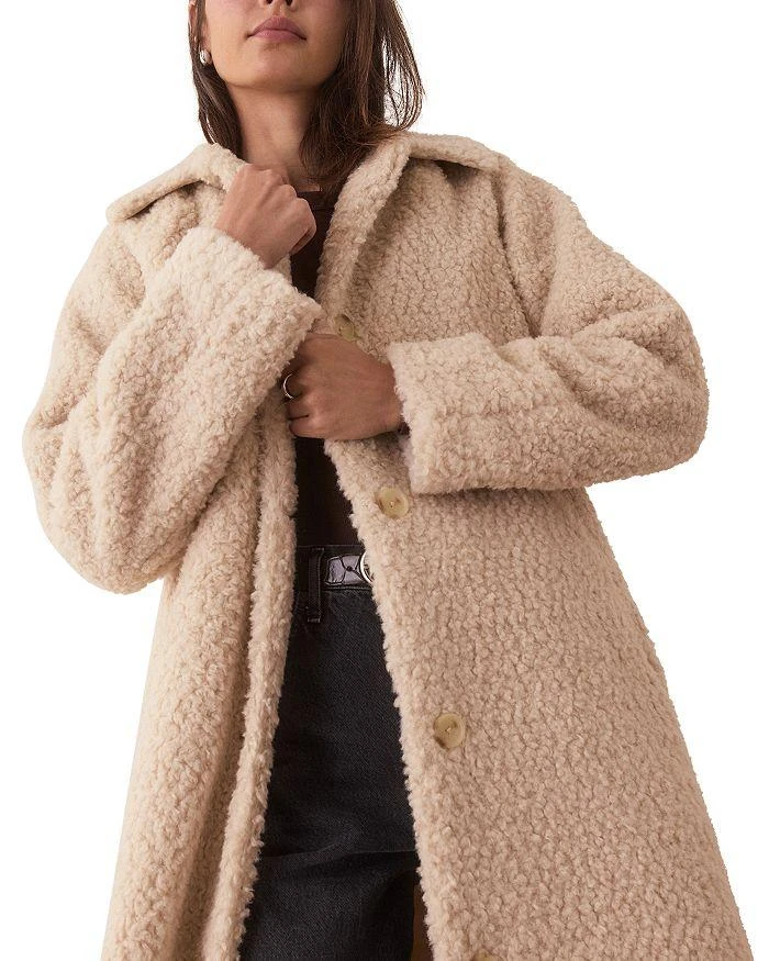 Marine Layer Sherpa Fleece Coat 2