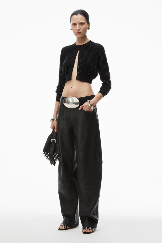 Alexander Wang custom 3d-molded spike cardigan 6