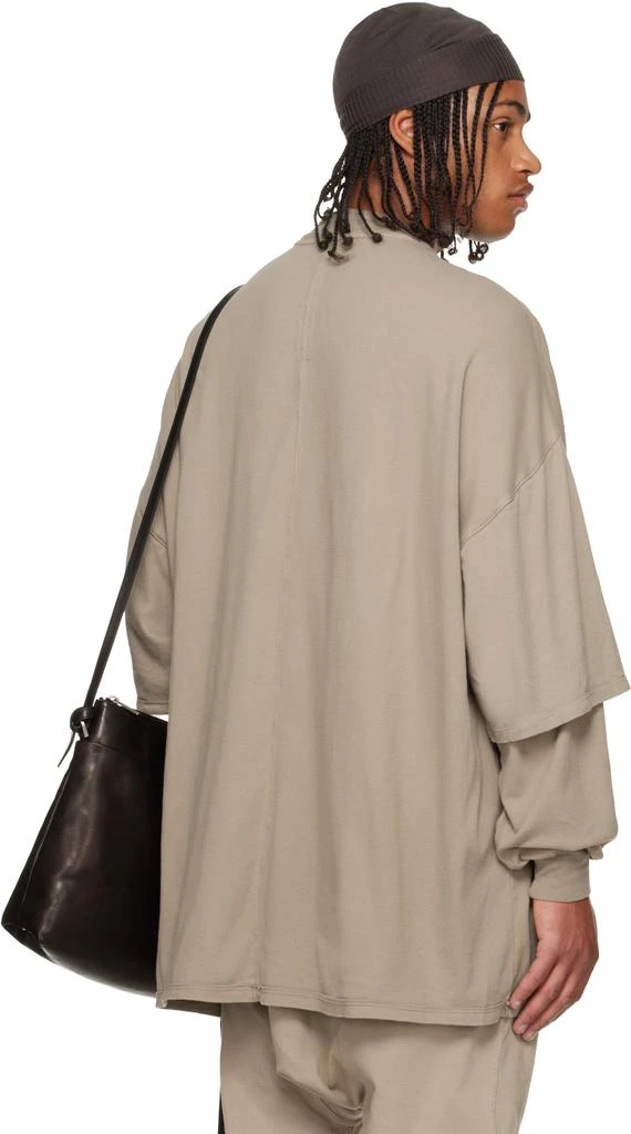 Rick Owens Taupe Concordians Tommy Hustler Sweatshirt 3