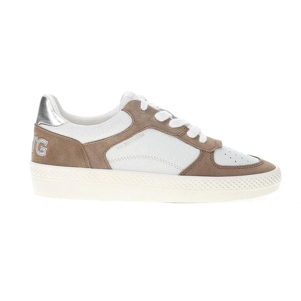Vintage Havana Fast Metallic Perforated Lace Up Sneakers 1
