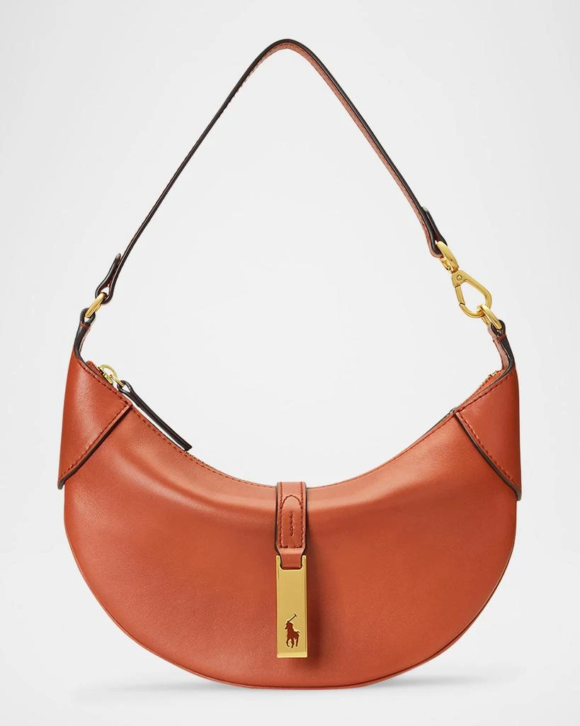 Ralph Lauren Polo ID Small Leather Shoulder Bag 1