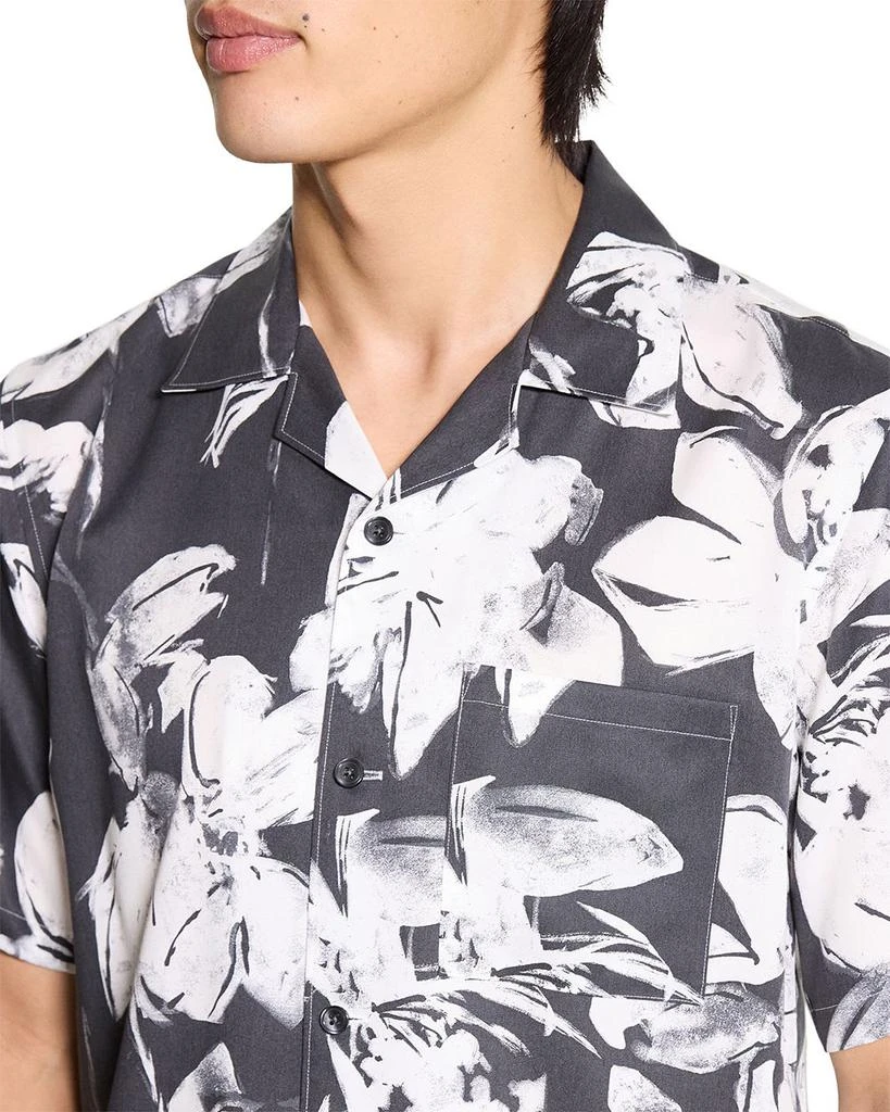 Theory Noll Short Sleeve Camp Collar Shirt 7