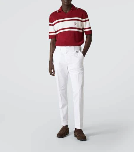 Dolce 
Gabbana Silk and cotton polo shirt 2