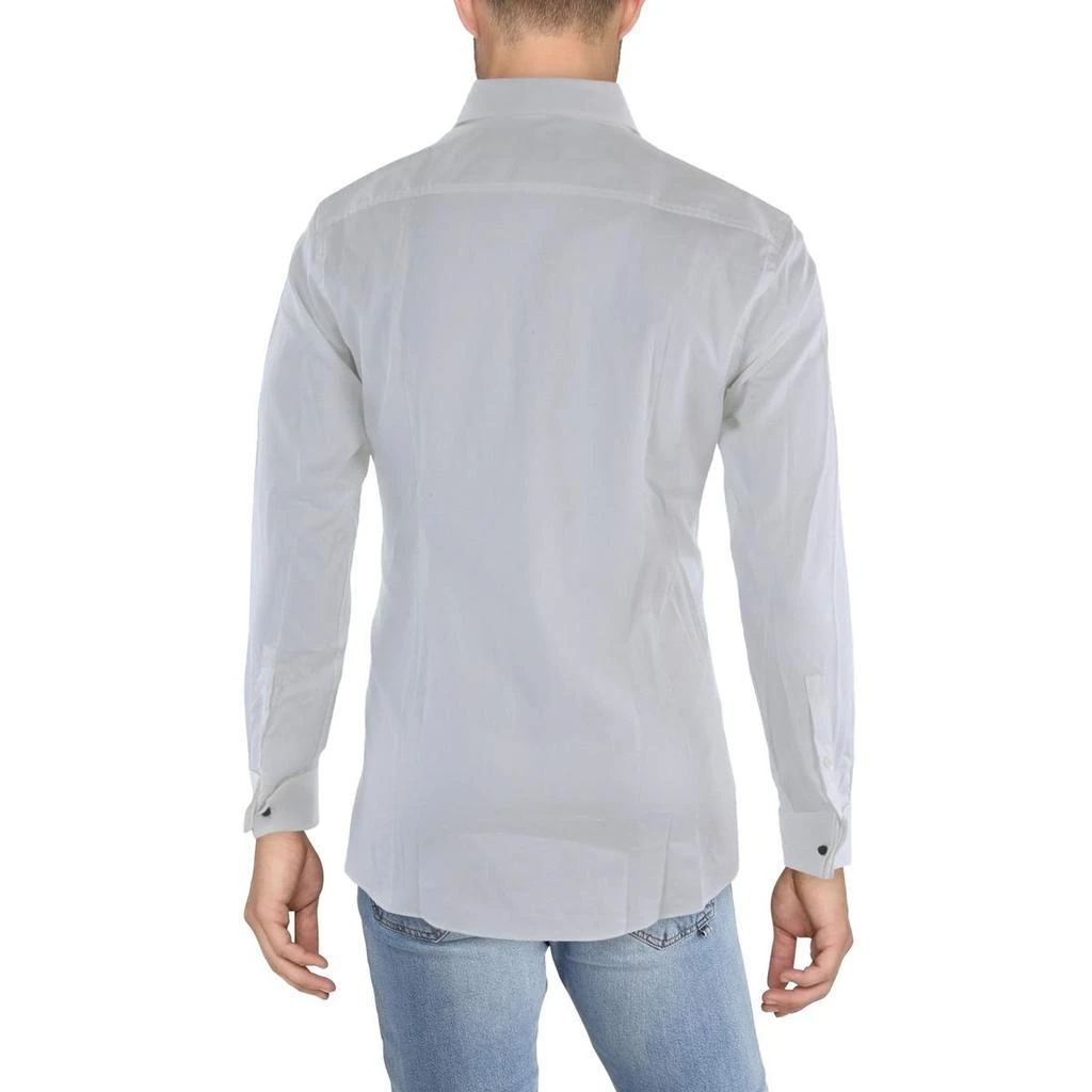 Hugo Boss H-Hank Mens Slim Fit French Cuff Button-Down Shirt 2