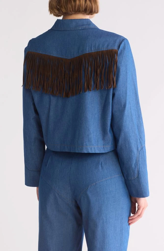 19 Cooper Chambray Cropped Shirt 2