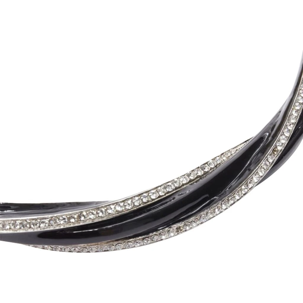 Yves Saint Laurent Hedi Slimane crystal YSL charm choker necklace 6
