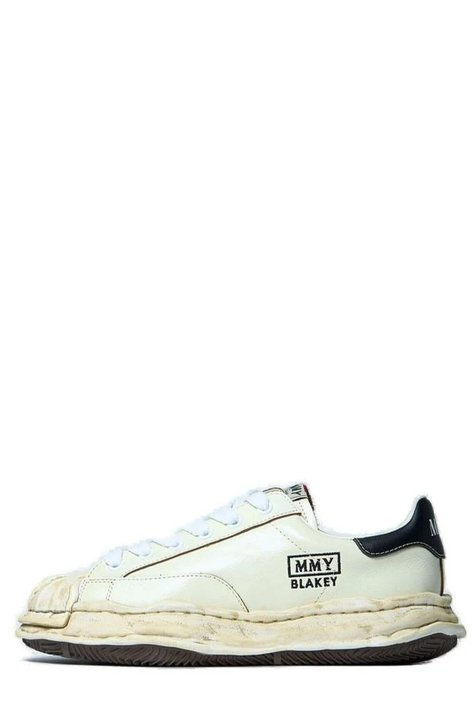 Maison MIHARA YASUHIRO Maison Mihara Yasuhiro Blakey Wrinkled Low-Top Sneakers 2