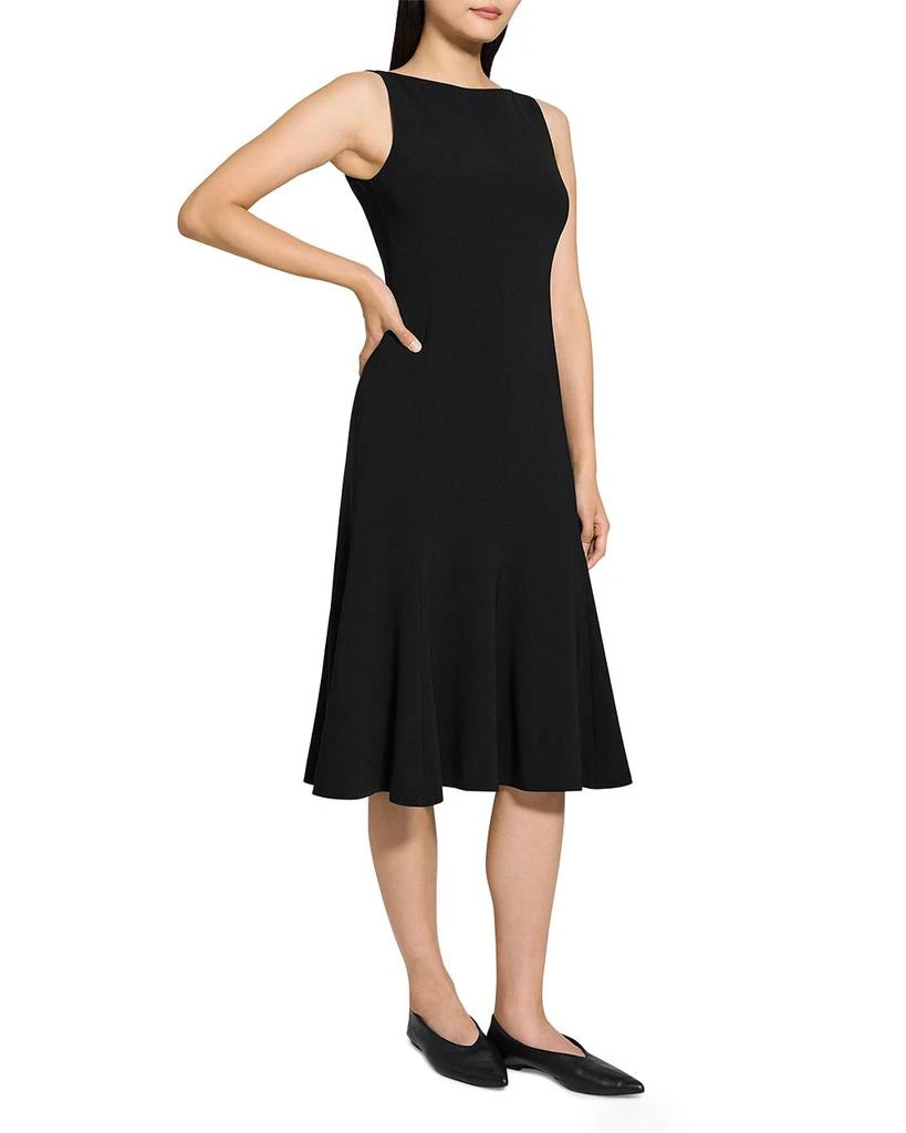 Theory Crepe Midi Dress 3