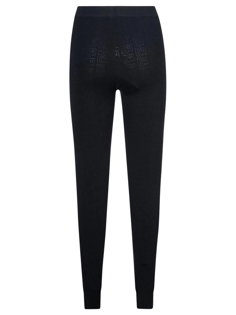Paco Rabanne Paco Rabanne High Waist Logo Waistband Leggings 2