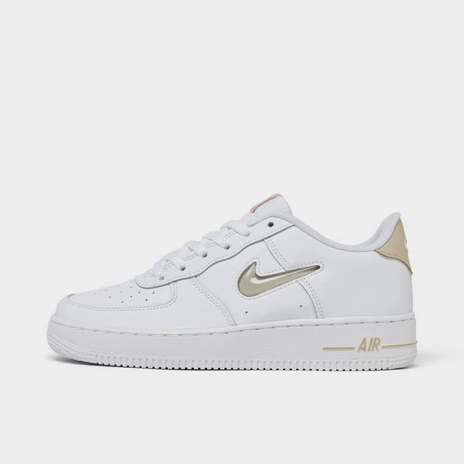 NIKE Big Kids' Nike Air Force 1 Low Jewel Casual Shoes 1