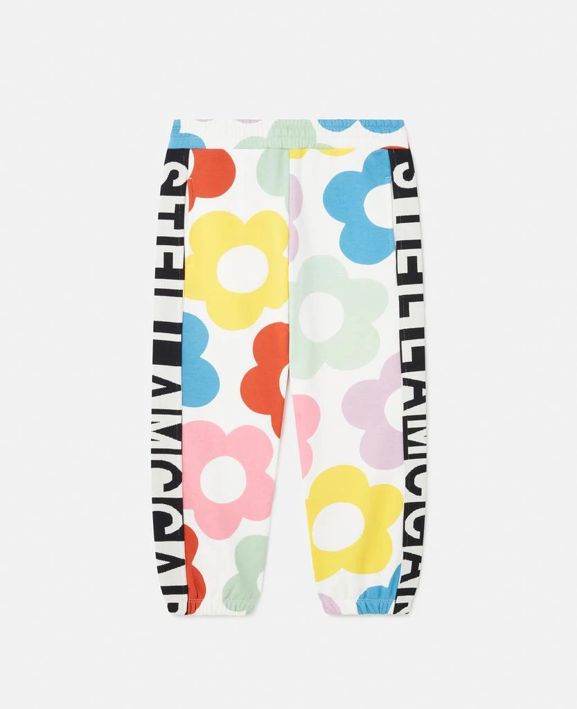Stella McCartney Stella McCartney - Floral Pattern Joggers, Woman, Multicolour, Size: 12 1