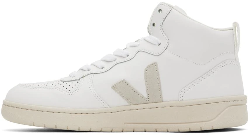 Veja White V-15 Sneakers 3