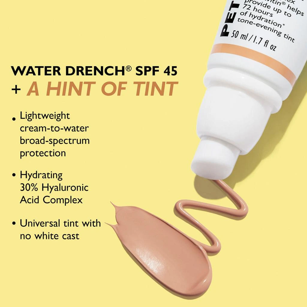 Peter Thomas Roth Water Drench Broad Spectrum SPF 45 Hyaluronic Cloud Sheer Tint Moisturizer|50 ml / 1.7 fl oz 5