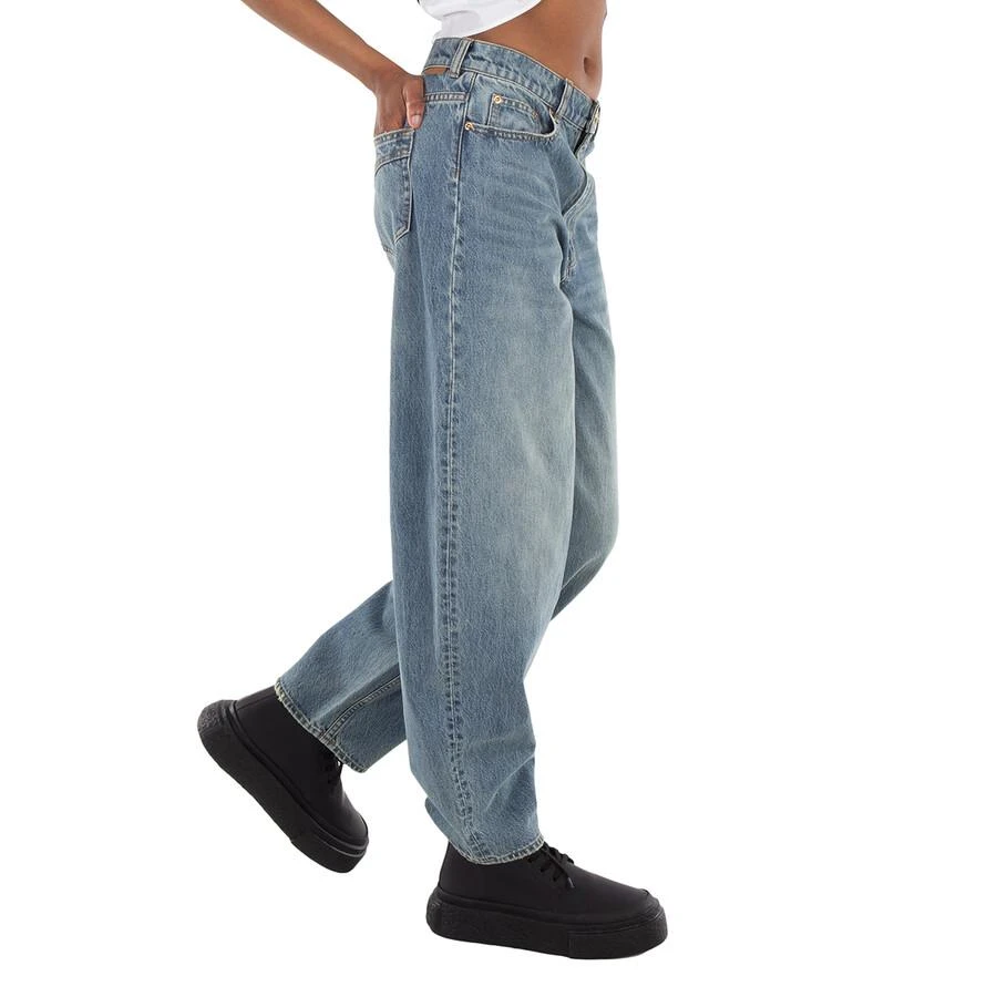 Zimmermann Illustration Barrel Cotton Denim Jeans 2