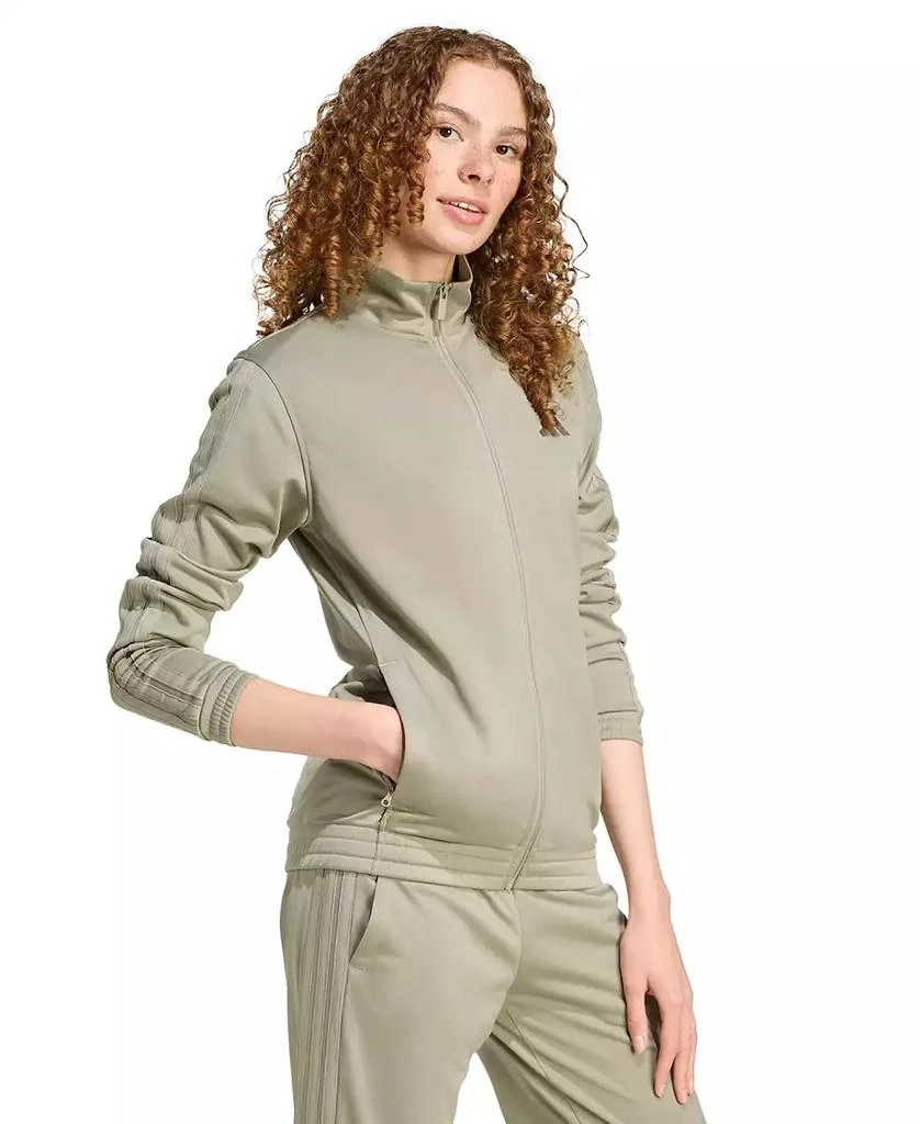 Adidas Women's 3-Stripe Tricot Track Jacket, XS-4X 7