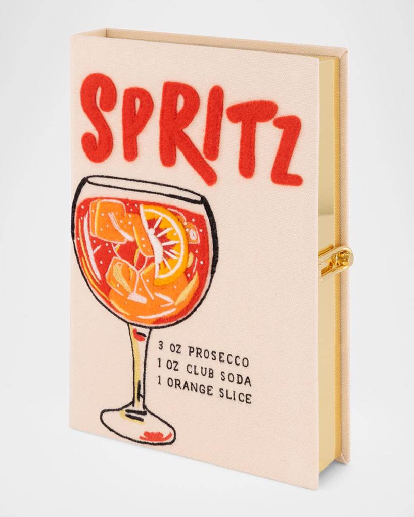 Olympia Le-Tan Spritz Book Clutch Bag