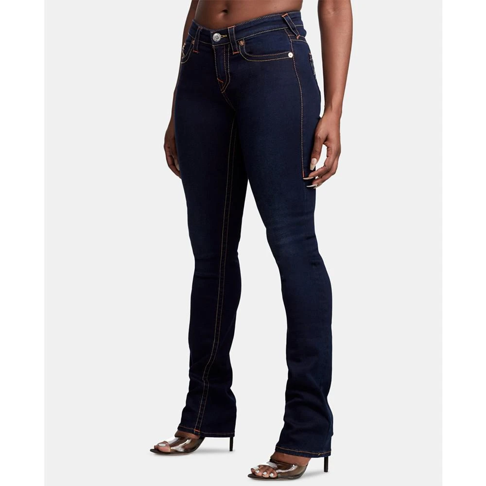 True Religion Billie Mid Rise Stretchy Straight-Leg Jeans 6