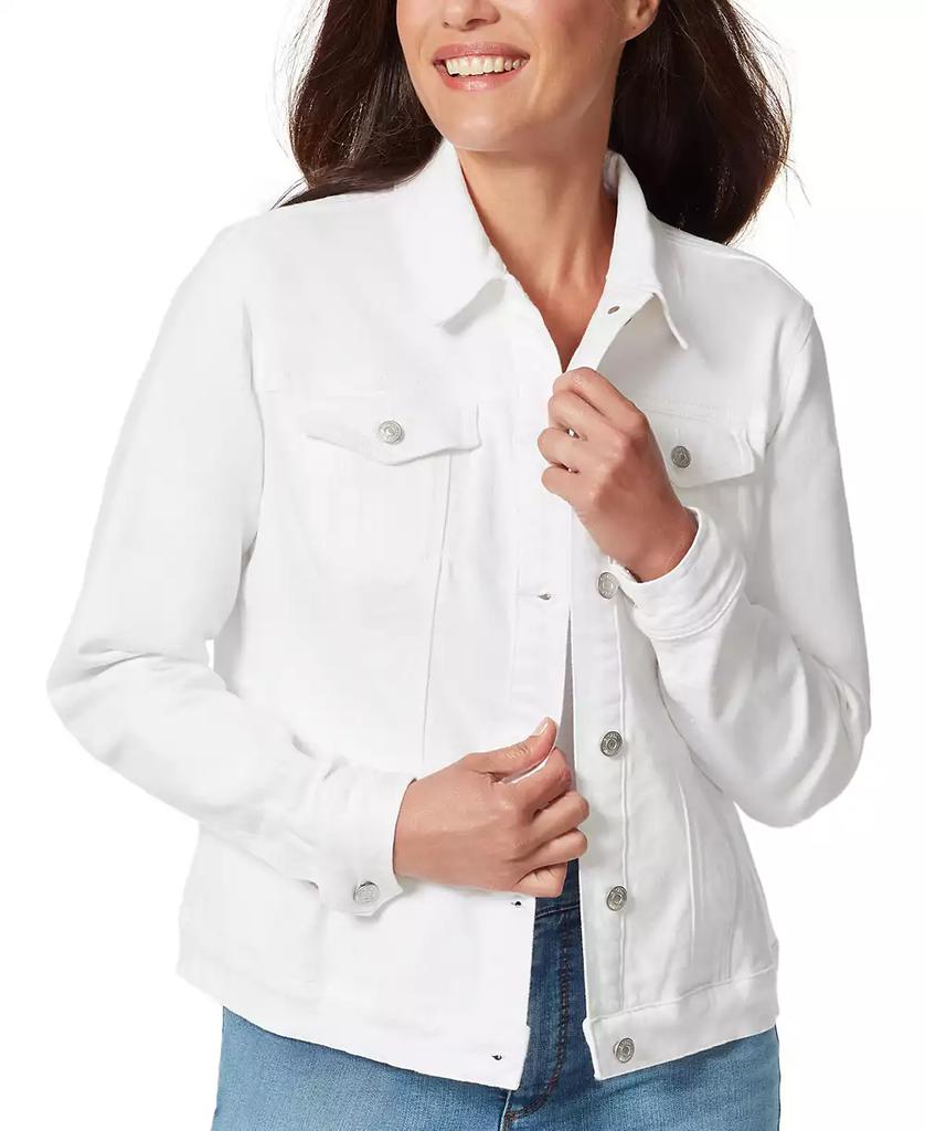Gloria Vanderbilt Petite Amanda Denim Trucker Jacket