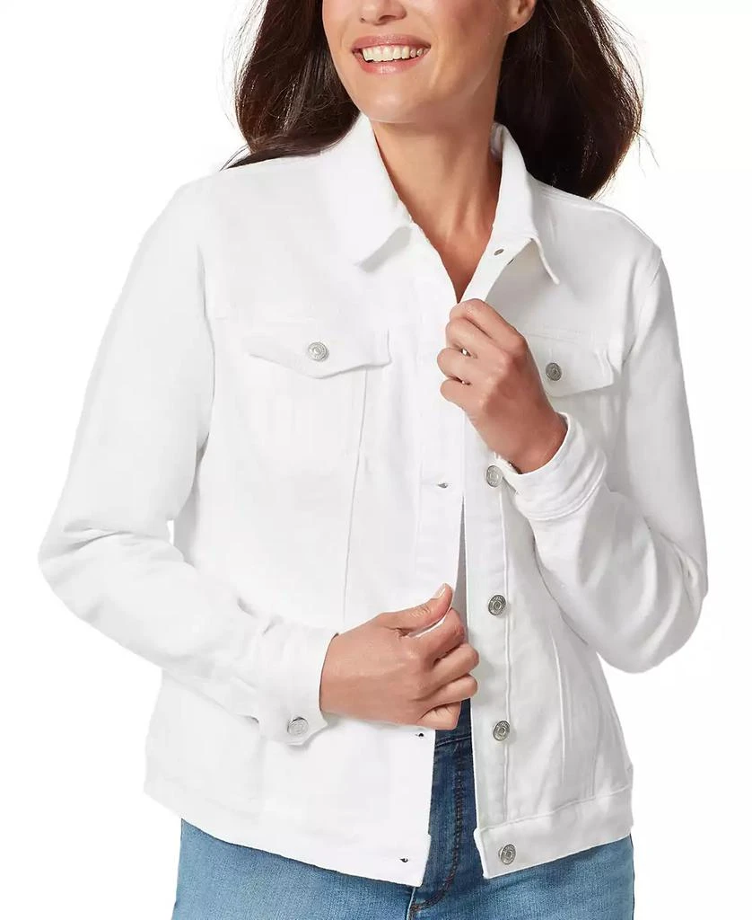 Gloria Vanderbilt Petite Amanda Denim Trucker Jacket 1