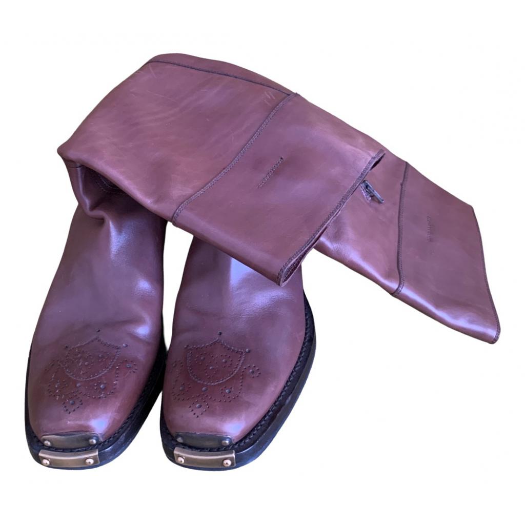 Miu Miu Miu Miu Leather biker boots