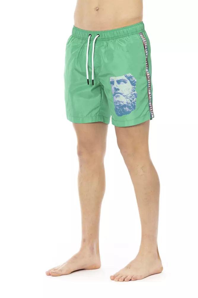 BIKKEMBERGS Polyester Men Swim Men's Short