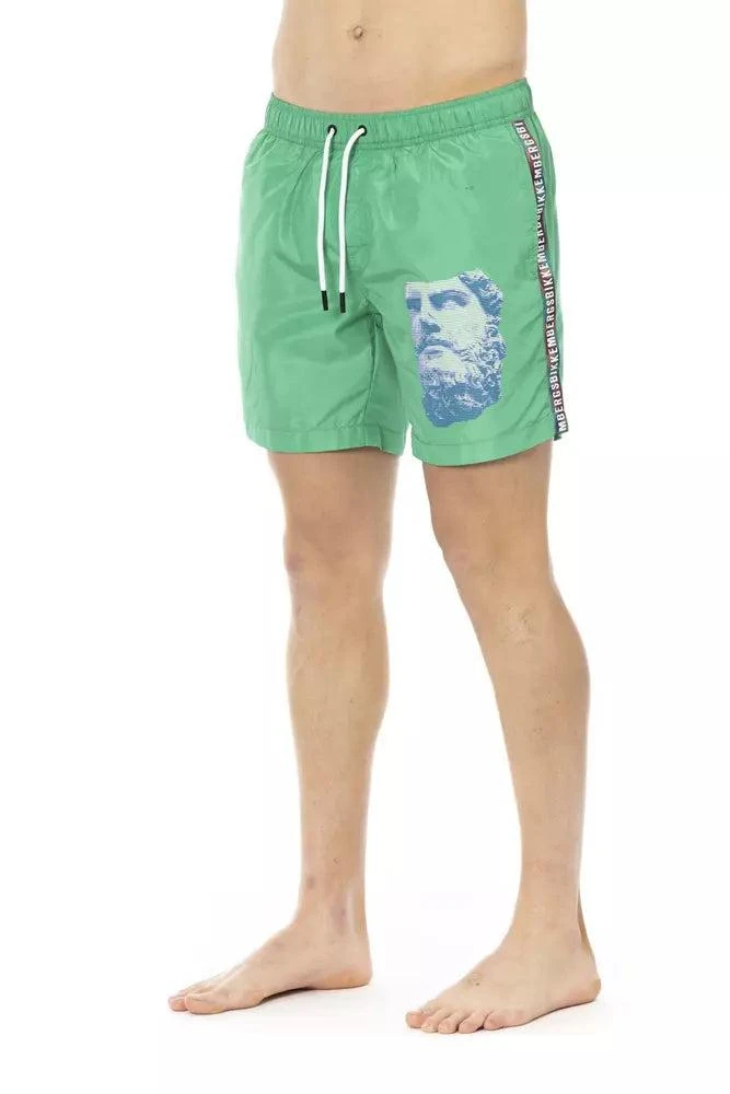 BIKKEMBERGS Polyester Men Swim Men's Short 2