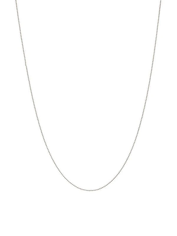 Saks Fifth Avenue Build Your Own Collection 14K Gold Bead Chain Necklace 1