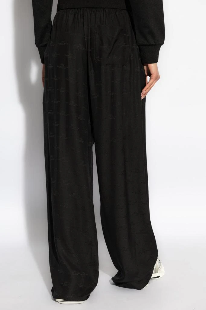 Balenciaga Balenciaga Logo Detailed Pleated Trousers 3