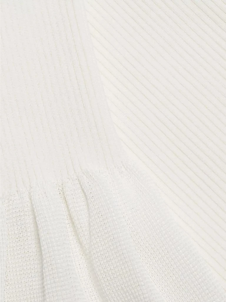 Altuzarra Dana Knit Flare-Sleeve Turtleneck 7