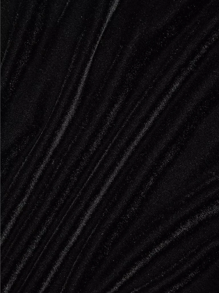 ET OCHS Kourtney Velvet Turtleneck Top 7
