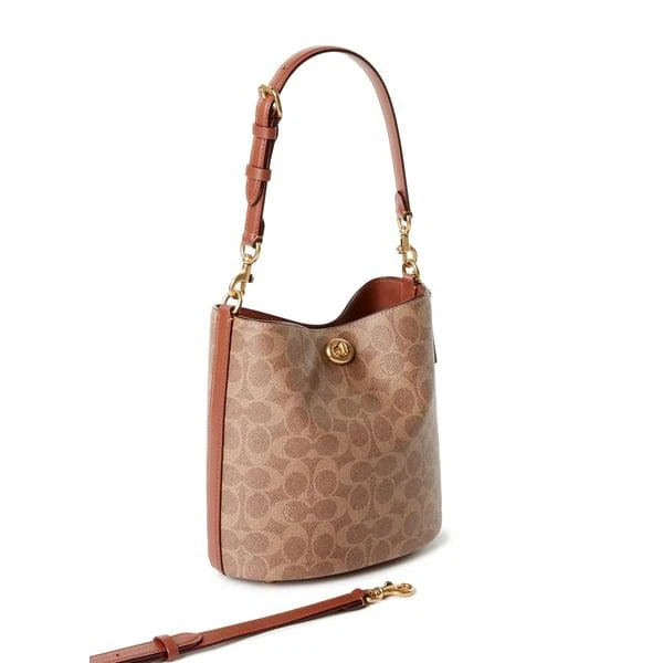 Coach Willow 19 signature canvas bucket bag 1
