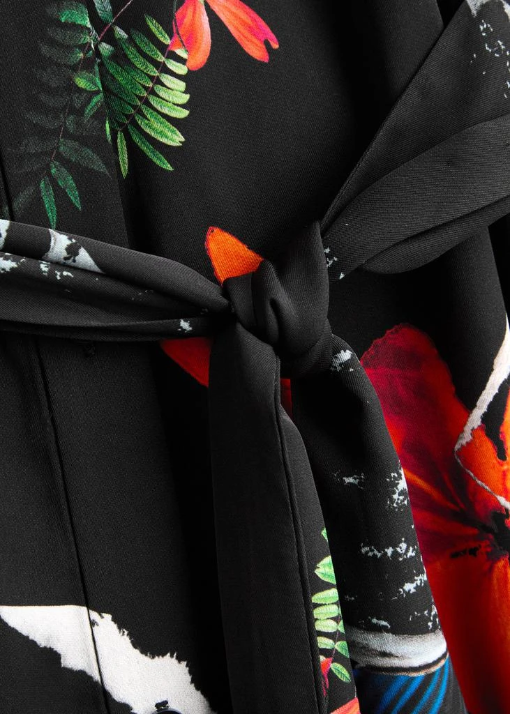 Alice + Olivia Chassidy printed maxi shirt dress 5