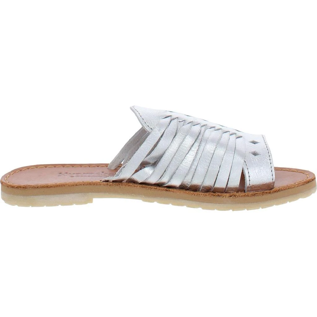Bearpaw Rosa Womens Leather Caged Huarache Sandals 3