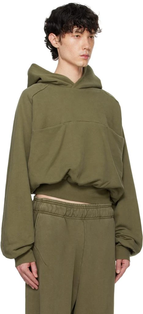 Entire Studios Khaki Double Double Hoodie 2