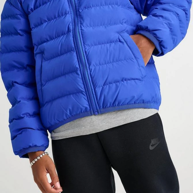 NIKE Kids' Nike Sportswear Lightweight Synthetic Fill Hooded Jacket 6