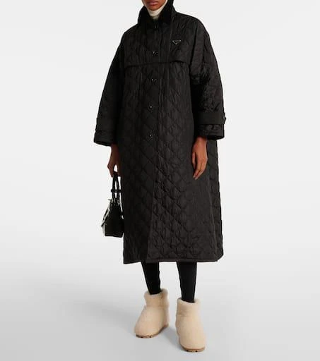 Prada Logo shearling ankle boots 3
