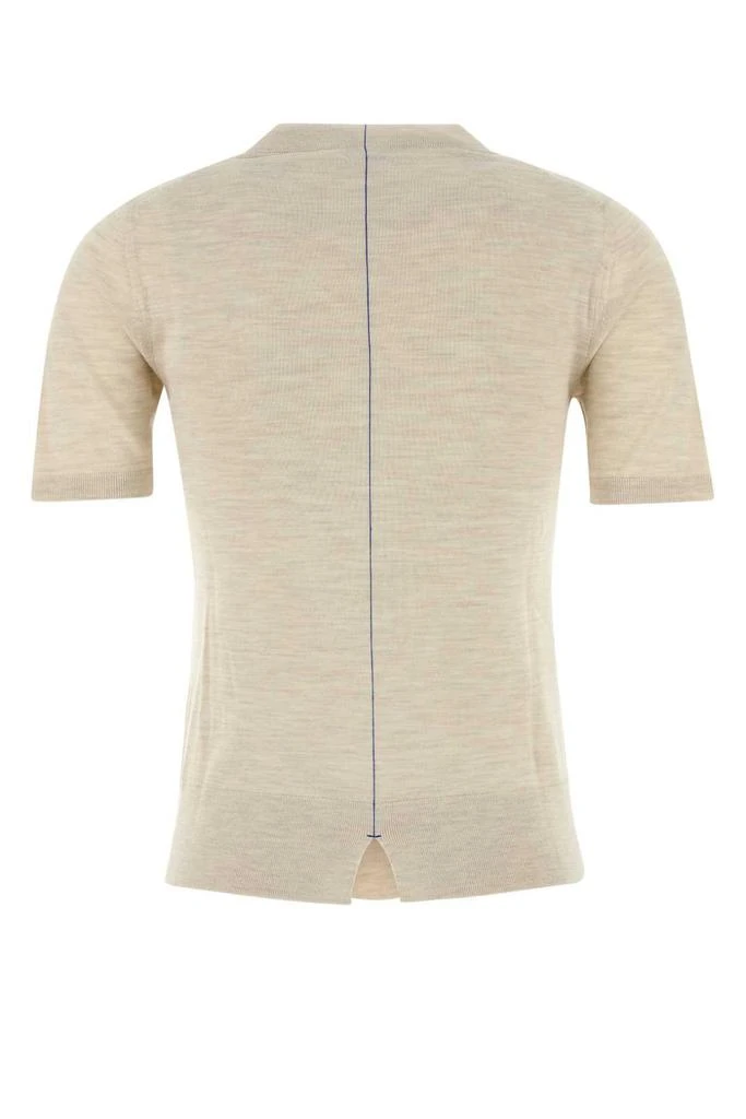 Burberry Burberry Logo Embroidered Knitted Top 2