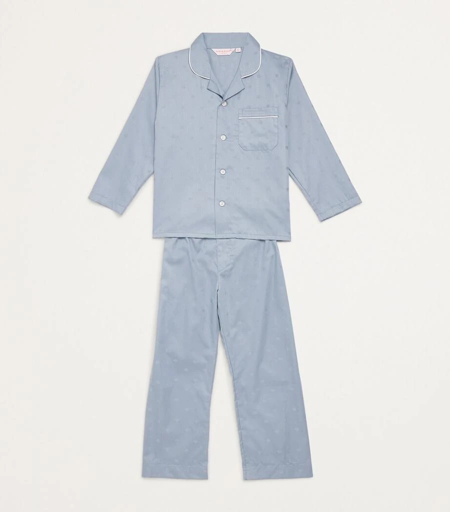 Derek Rose Kids Cotton Heart Kate Pyjamas (3-16 Years) 3