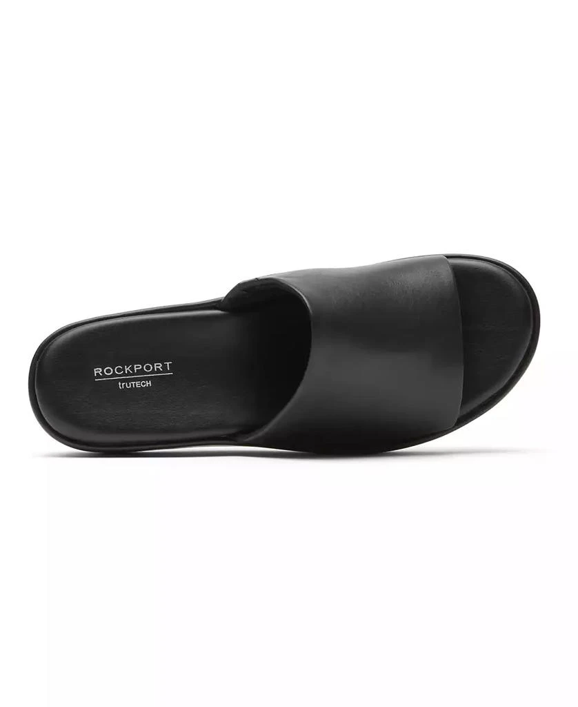 Rockport Women's Aubriella Slide Slip-On Wedge Sandals 4