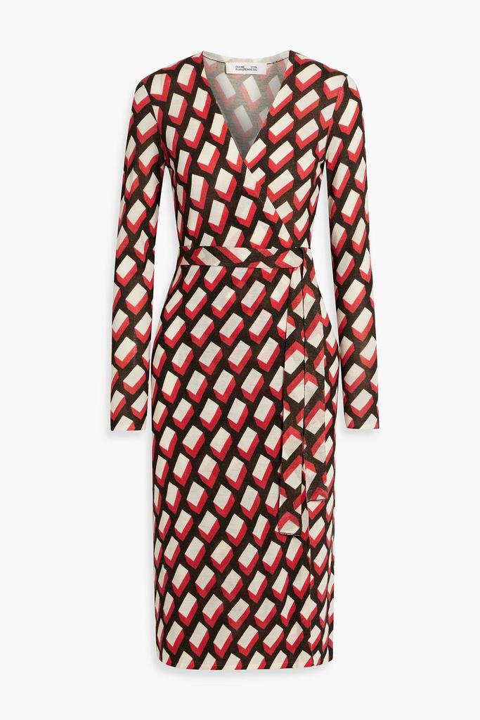 Diane von Furstenberg Apollo floral-print jersey maxi dress