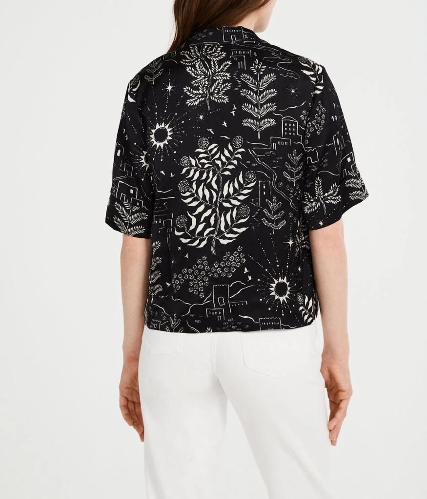 预计3周后发货 Claudie Pierlot Claudie Pierlot - Chemise Curiosity - Print Fonce 5